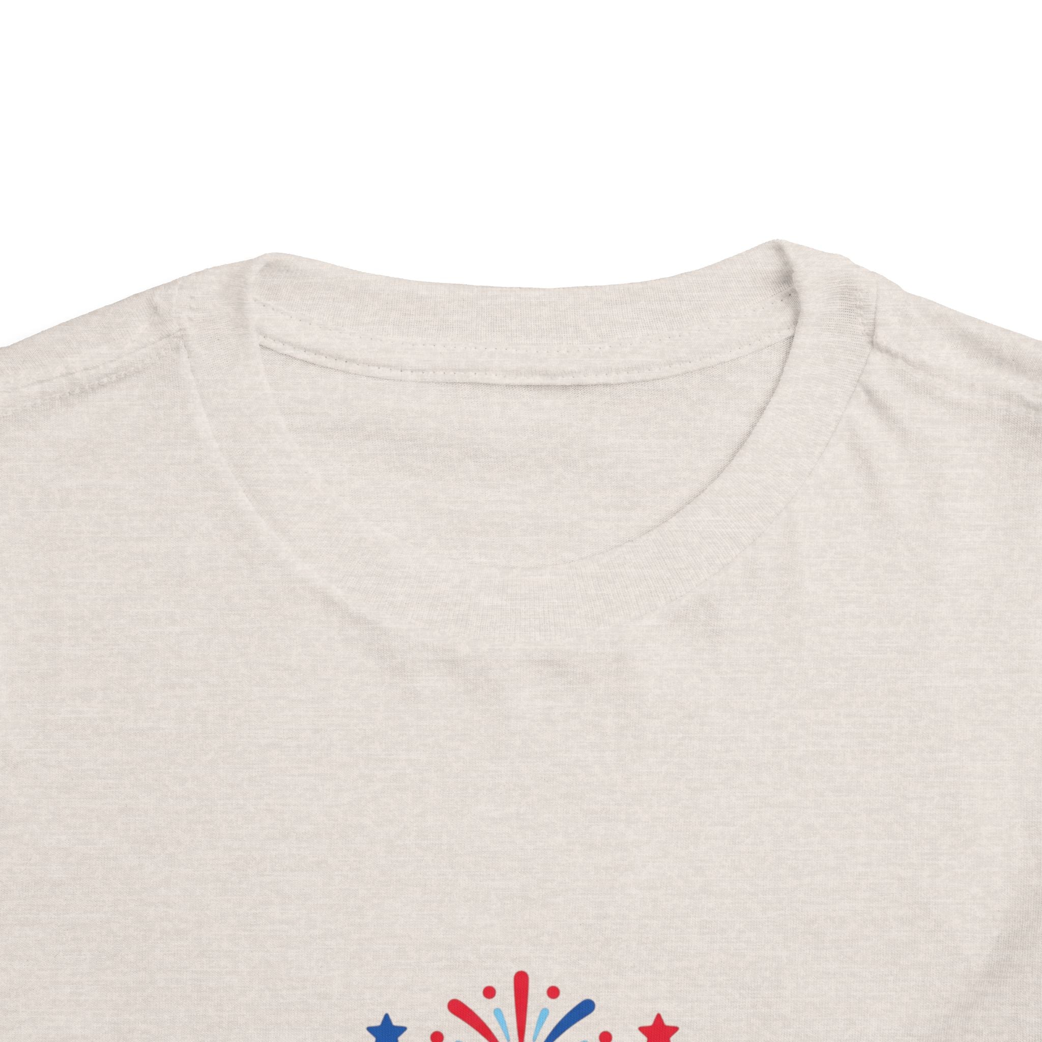 USA 250 Toddler Tee — Patriotic 4th of July Fireworks Shirt