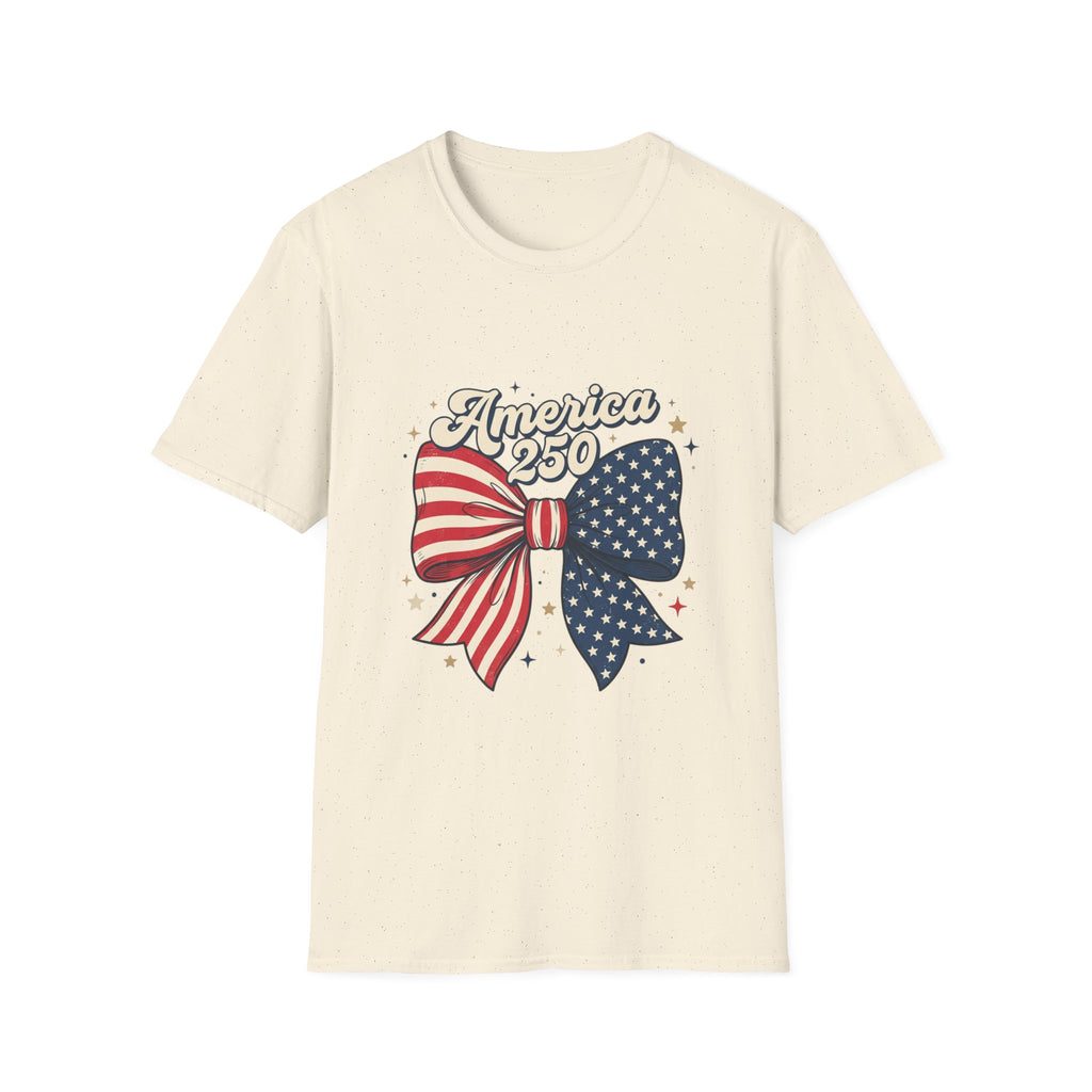 America 250 Patriotic Bow T-Shirt
