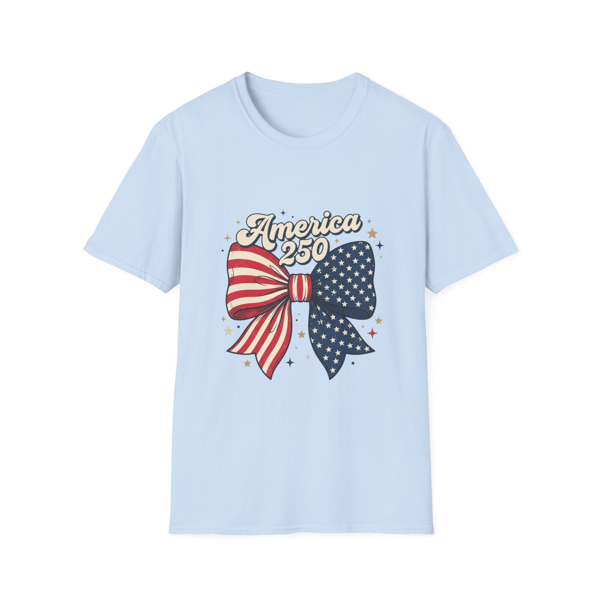 America 250 Patriotic Bow T-Shirt