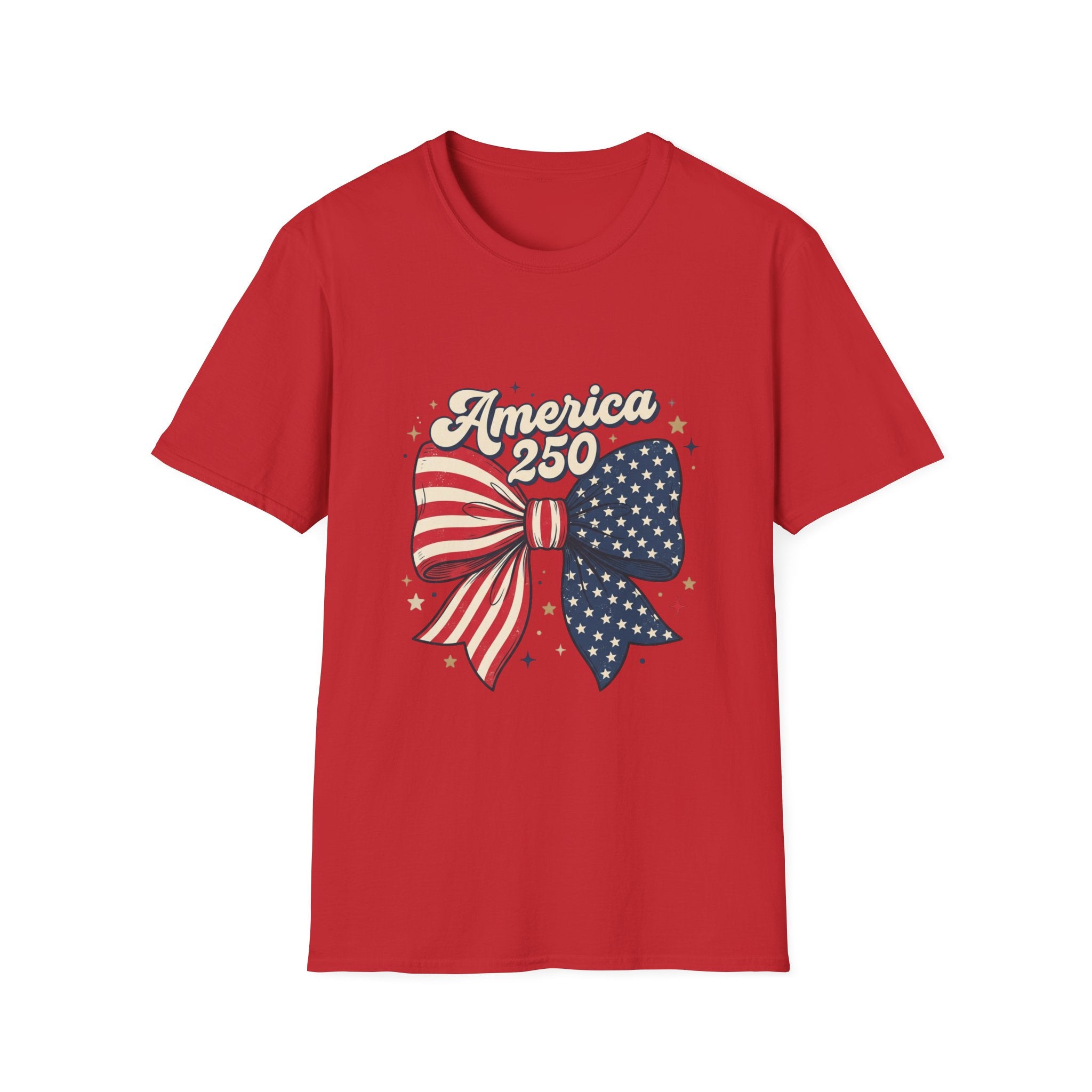 America 250 Patriotic Bow T-Shirt