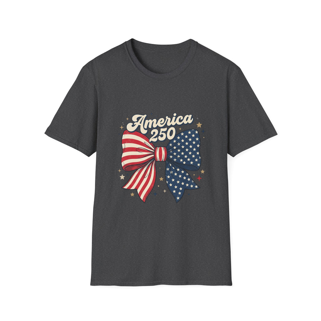 America 250 Patriotic Bow T-Shirt