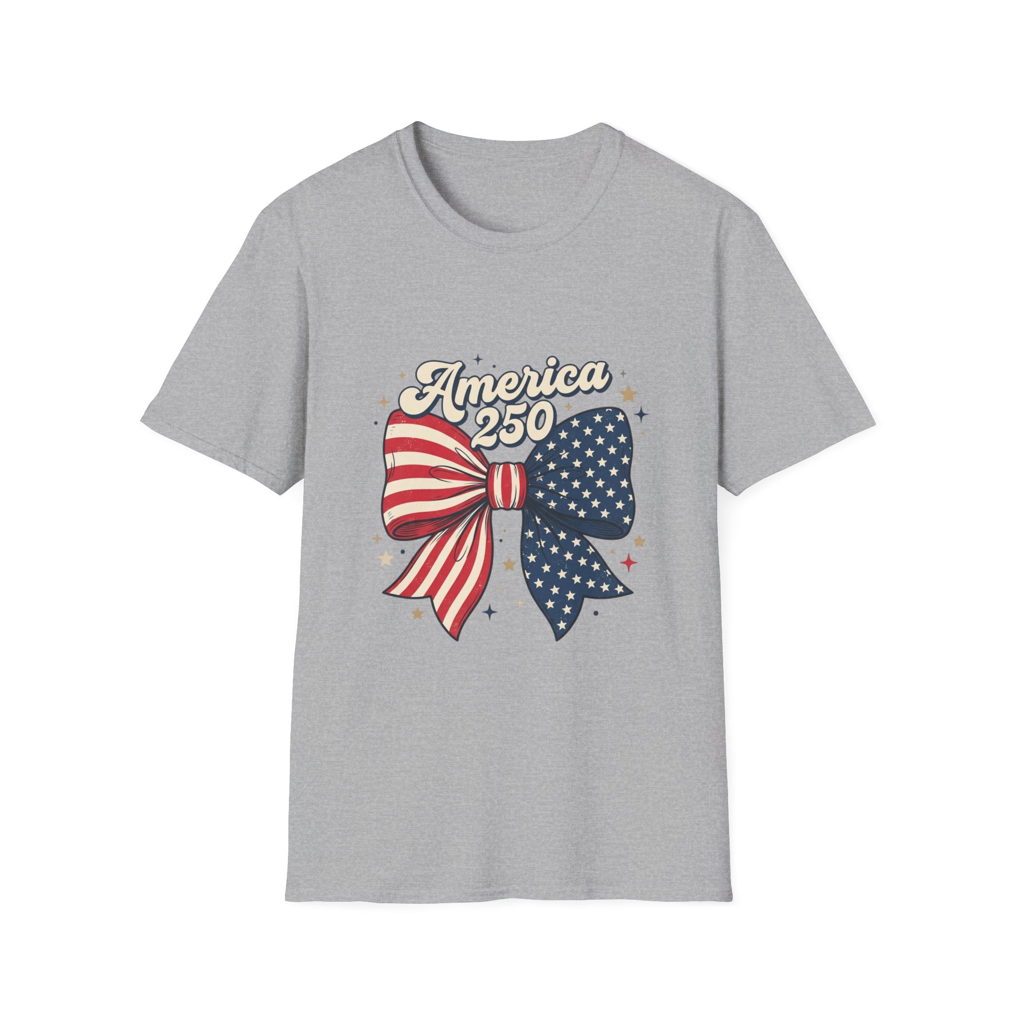 America 250 Patriotic Bow T-Shirt