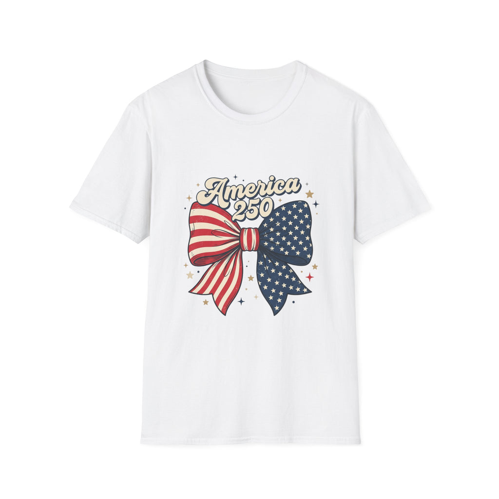 America 250 Patriotic Bow T-Shirt
