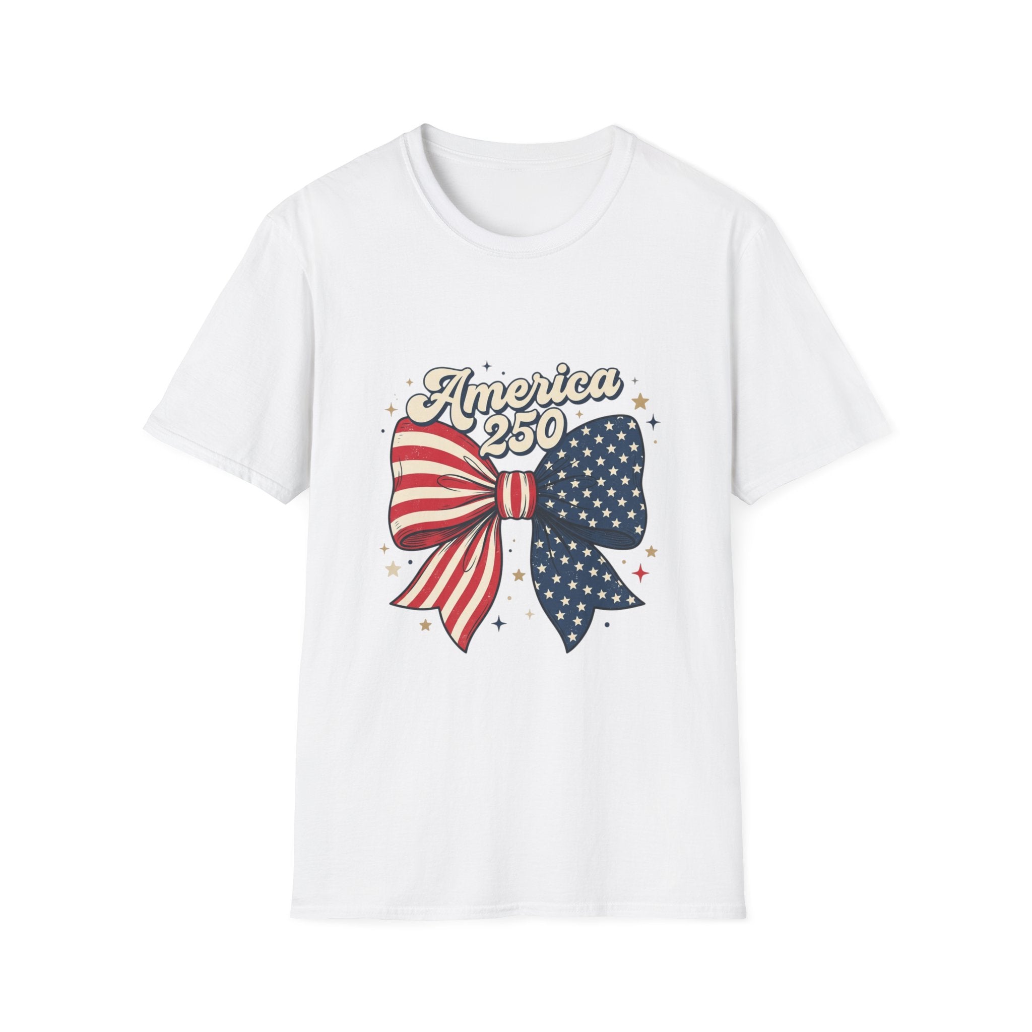 America 250 Patriotic Bow T-Shirt